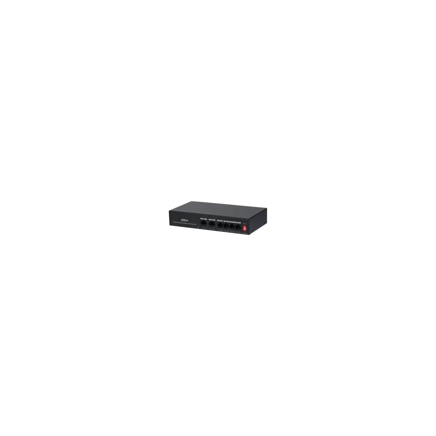 Dahua Switch|DAHUA|PFS3006-4ET-36|PoE ports 4|36 Watts|DH-PFS3006-4ET-36