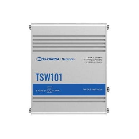 Teltonika Switch|TELTONIKA|TSW101000000|PoE ports 4|60 Watts|TSW101