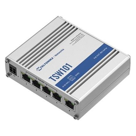 Teltonika Switch|TELTONIKA|TSW101000000|PoE ports 4|60 Watts|TSW101
