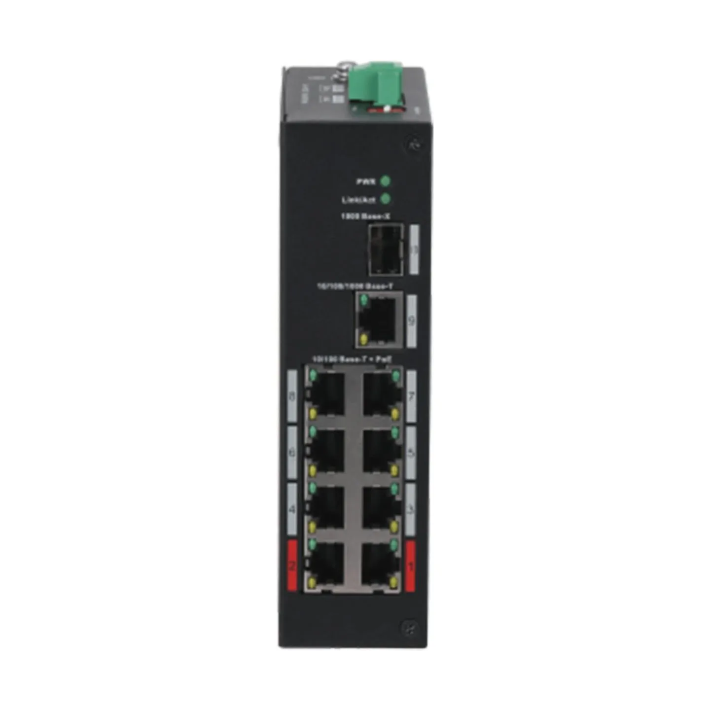 Dahua Switch|DAHUA|PFS3110-8ET-96-V2|PoE ports 8|96 Watts|DH-PFS3110-8ET-96-V2