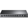 Tp-Link | 10-Port Gigabit Easy Smart Switch with 8-Port PoE+ | TL-SG1210MP | Unmanaged | Desktop | Power supply type External | 