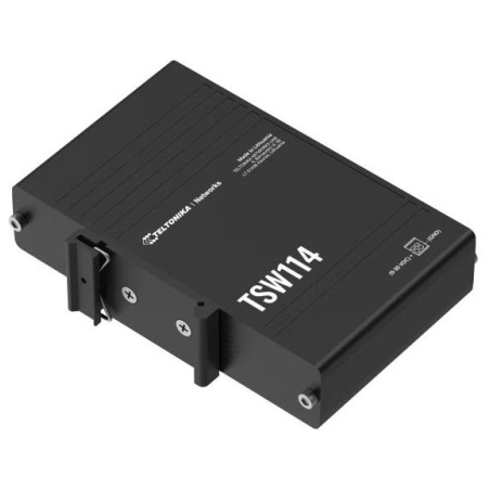 Teltonika TSW114 IOT SWITCH 5X10/100/1000 RJ45