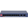 Dahua Switch|DAHUA|DH-CS4010-8ET2GT-60|Switch layer L2|8xRJ-45 ports|RJ-45 Ports Type Fast Ethernet (10/100)|2xGigabit Ethernet 