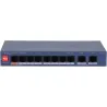 Dahua Switch|DAHUA|DH-CS4010-8ET2GT-60|Switch layer L2|8xRJ-45 ports|RJ-45 Ports Type Fast Ethernet (10/100)|2xGigabit Ethernet 