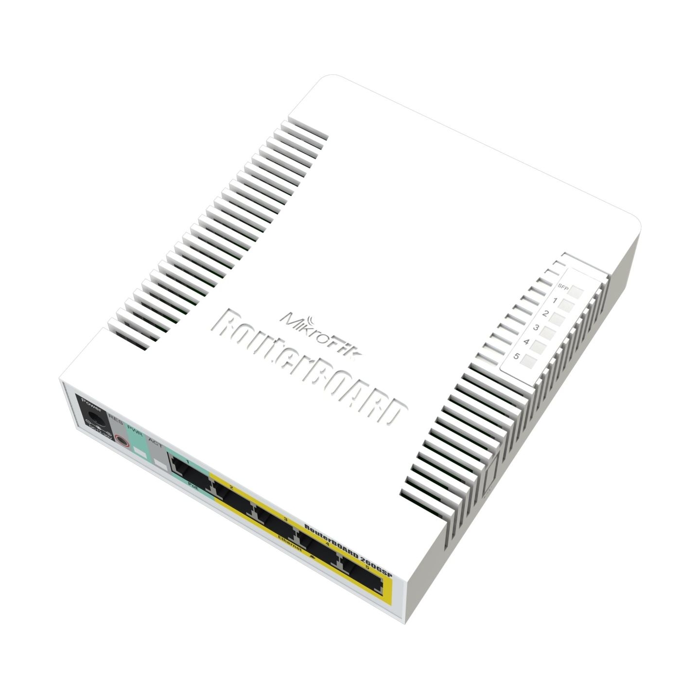 Mikrotik RB260GSP/CSS106-1G-4P-1S switch