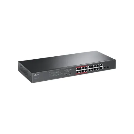 Tp-Link Switch|TP-LINK|Desktop/pedestal|16x10Base-T / 100Base-TX|2x10/100/1000BASE-T/SFP combo|PoE+ ports 16|192 Watts|TL-SL1218