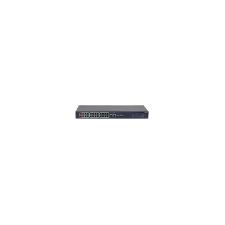 Dahua Switch|DAHUA|DH-SG4028LP|26xGigabit Ethernet (copper) ports quantity|2xSFP module slots quantity|4xPower over Ethernet (Po
