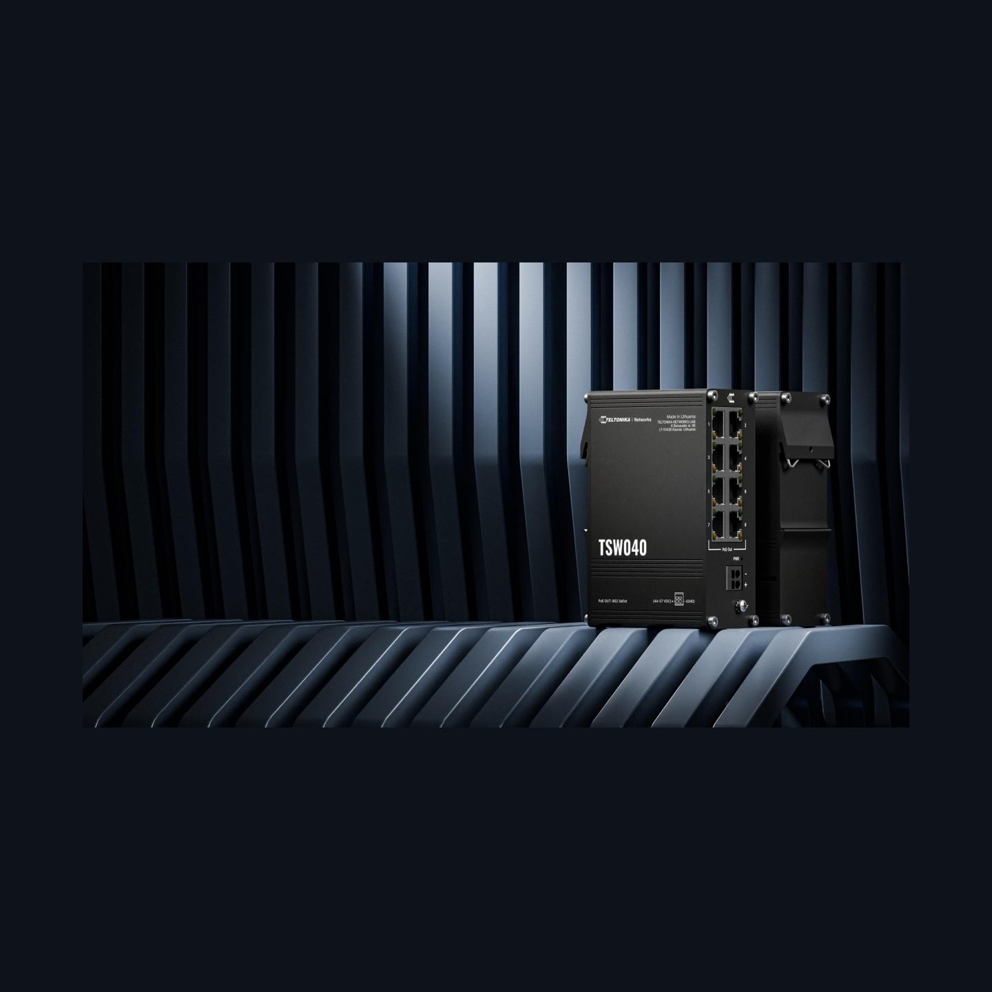 Teltonika Switch|TELTONIKA|TSW040000000|PoE+ ports 8|240 Watts|TSW040