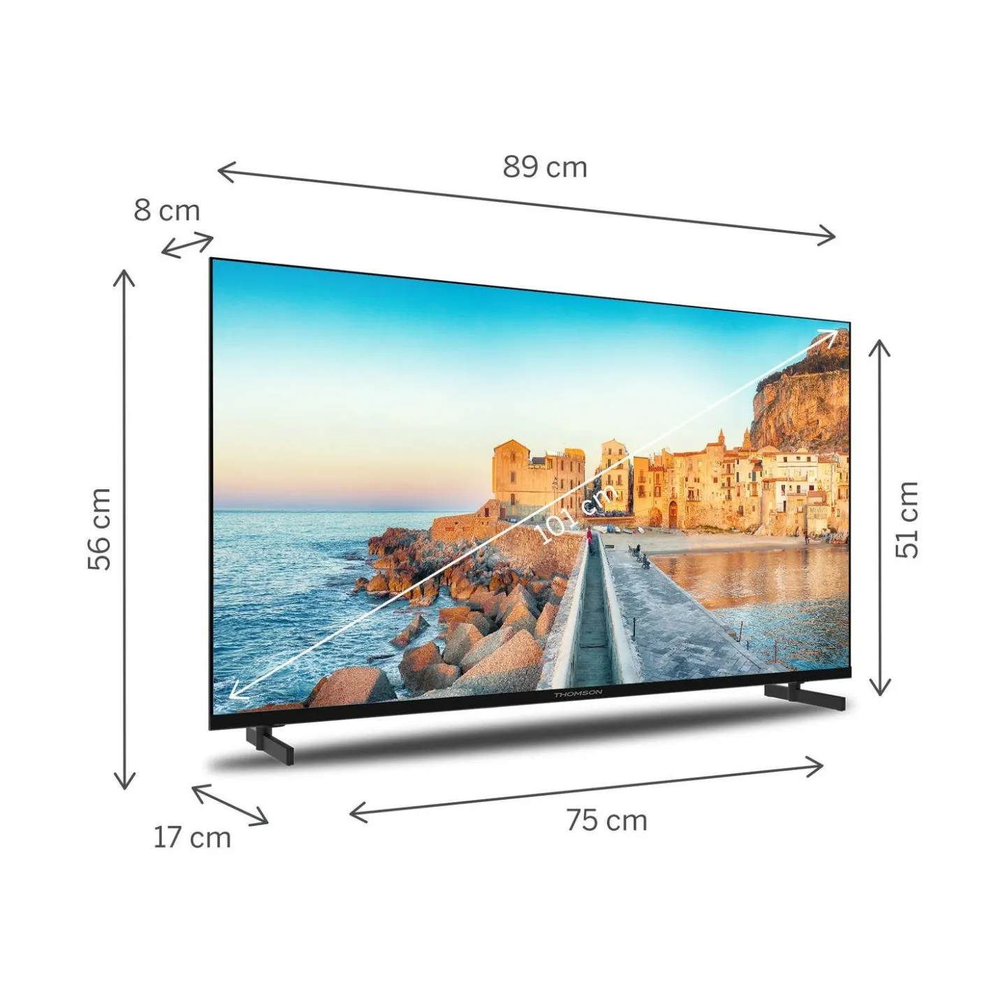 Thomson TV Set|THOMSON|40 "|Full HD|1920 x 1080 pixels|Flat|16:9|LCD|40FG2S15