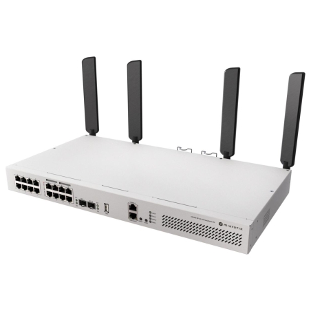 Mikrotik | Cloud Router Switch with RouterOS L5 Rackmount Case | CRS418-8P-8G-2S+5axQ2axQ-RM