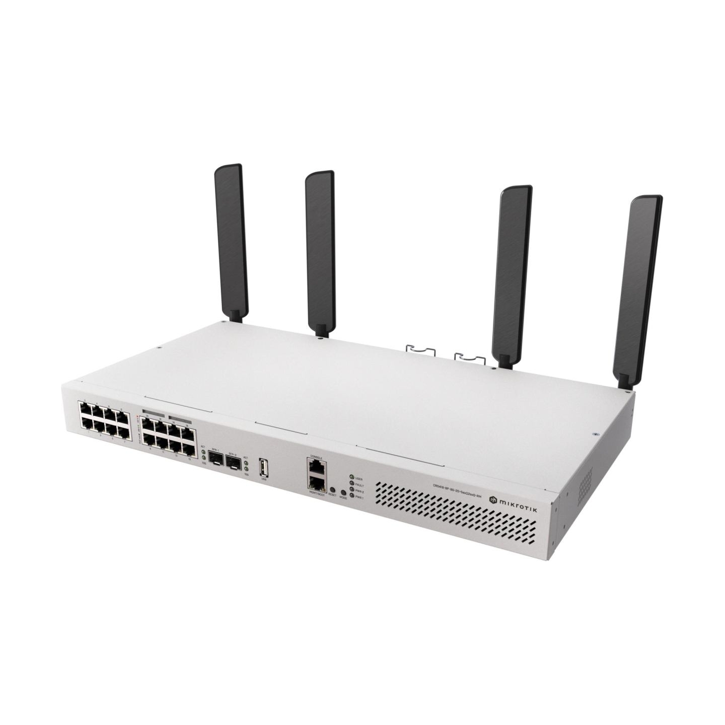Mikrotik | Cloud Router Switch with RouterOS L5 Rackmount Case | CRS418-8P-8G-2S+5axQ2axQ-RM