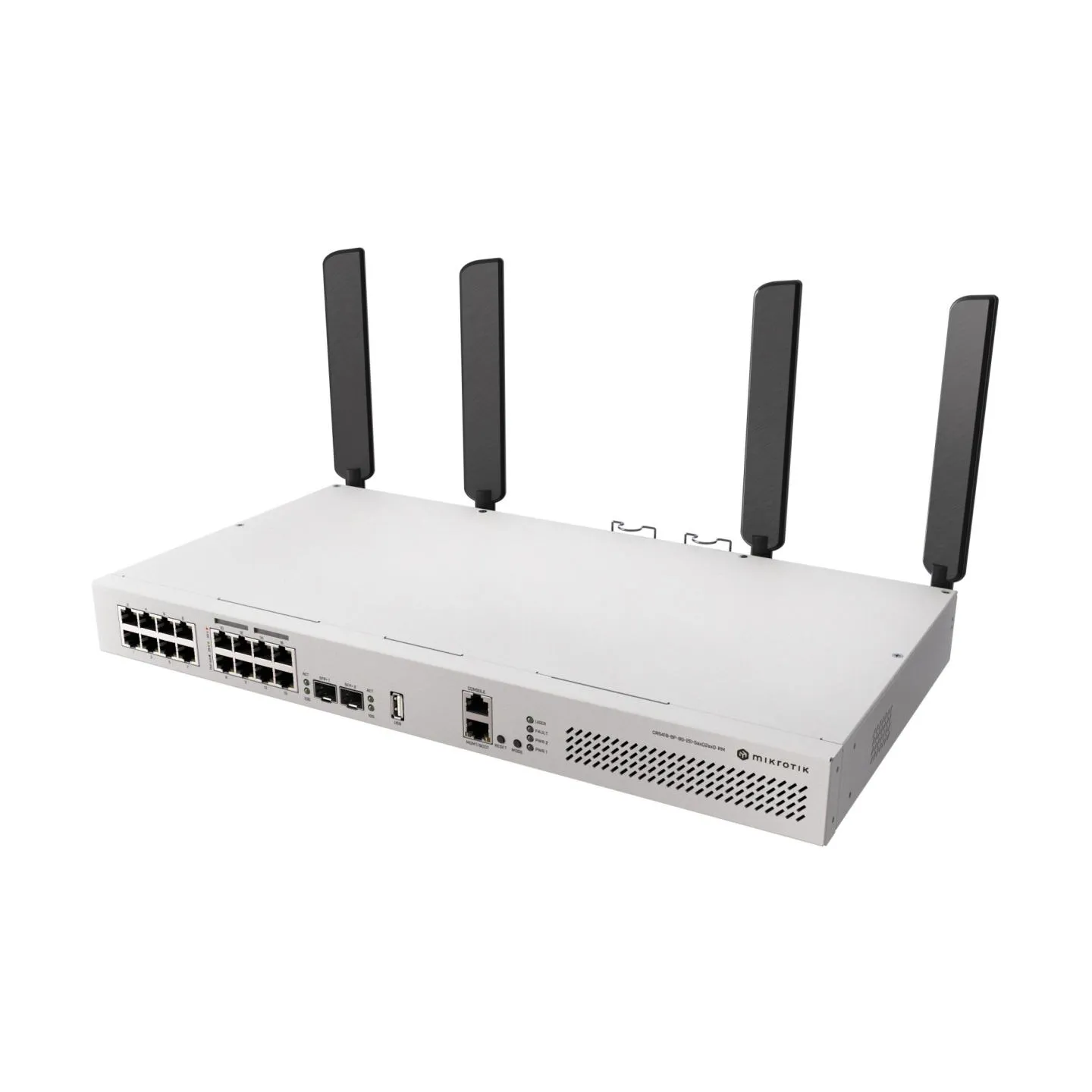 Mikrotik | Cloud Router Switch with RouterOS L5 Rackmount Case | CRS418-8P-8G-2S+5axQ2axQ-RM