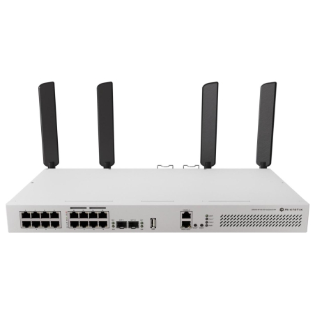 Mikrotik | Cloud Router Switch with RouterOS L5 Rackmount Case | CRS418-8P-8G-2S+5axQ2axQ-RM