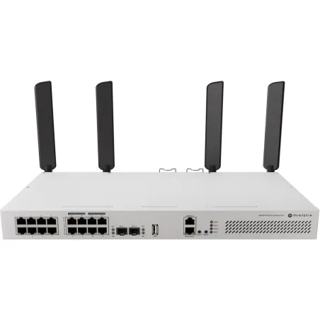 Mikrotik | Cloud Router Switch with RouterOS L5 Rackmount Case | CRS418-8P-8G-2S+5axQ2axQ-RM