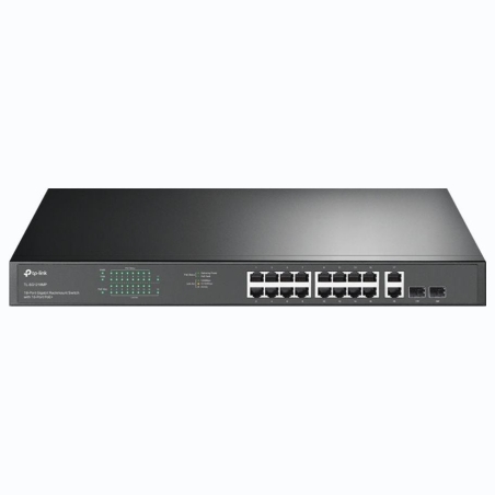 Tp-Link Switch SG1218MP 16xGE PoE+ 2xGE 2xSFP
