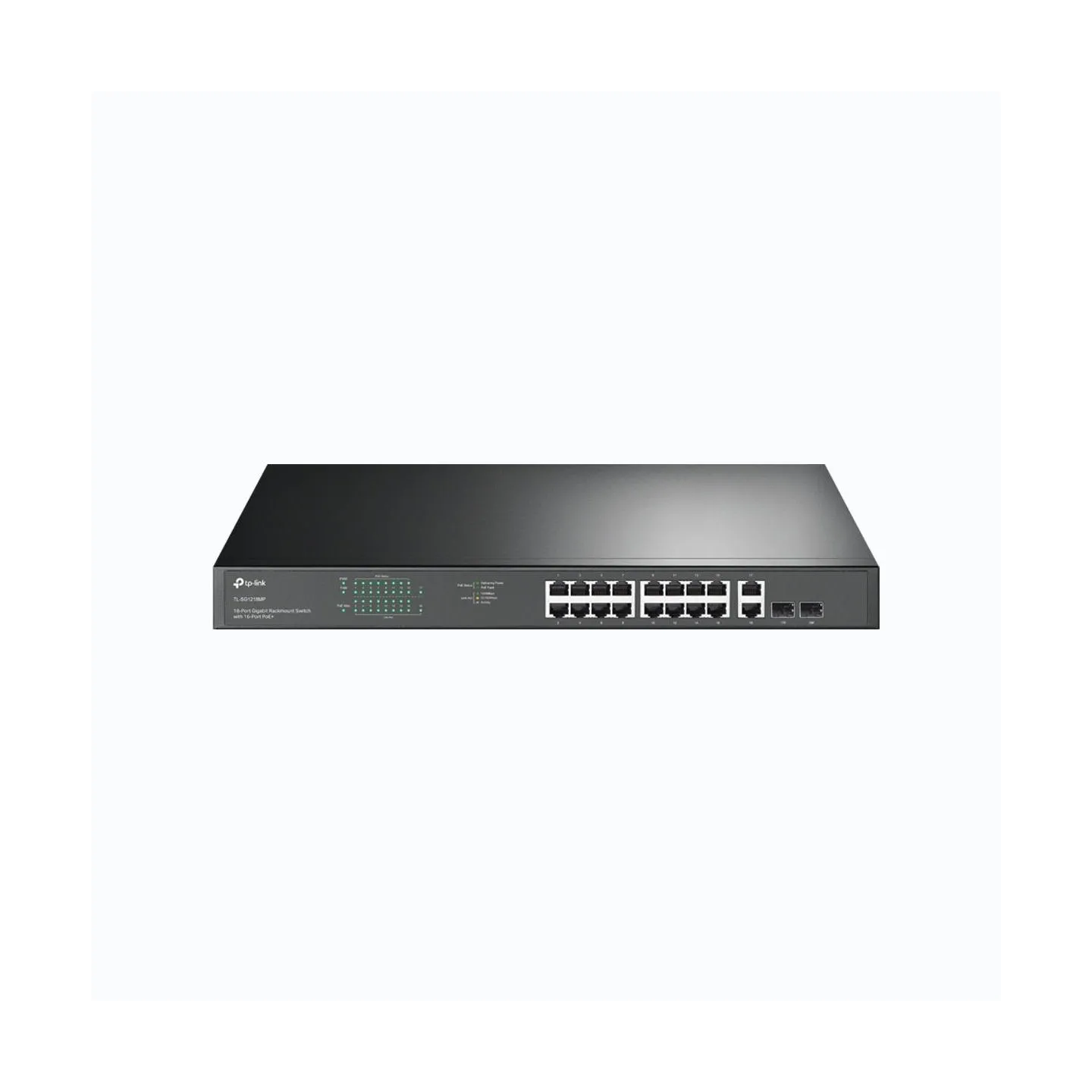 Tp-Link Switch SG1218MP 16xGE PoE+ 2xGE 2xSFP