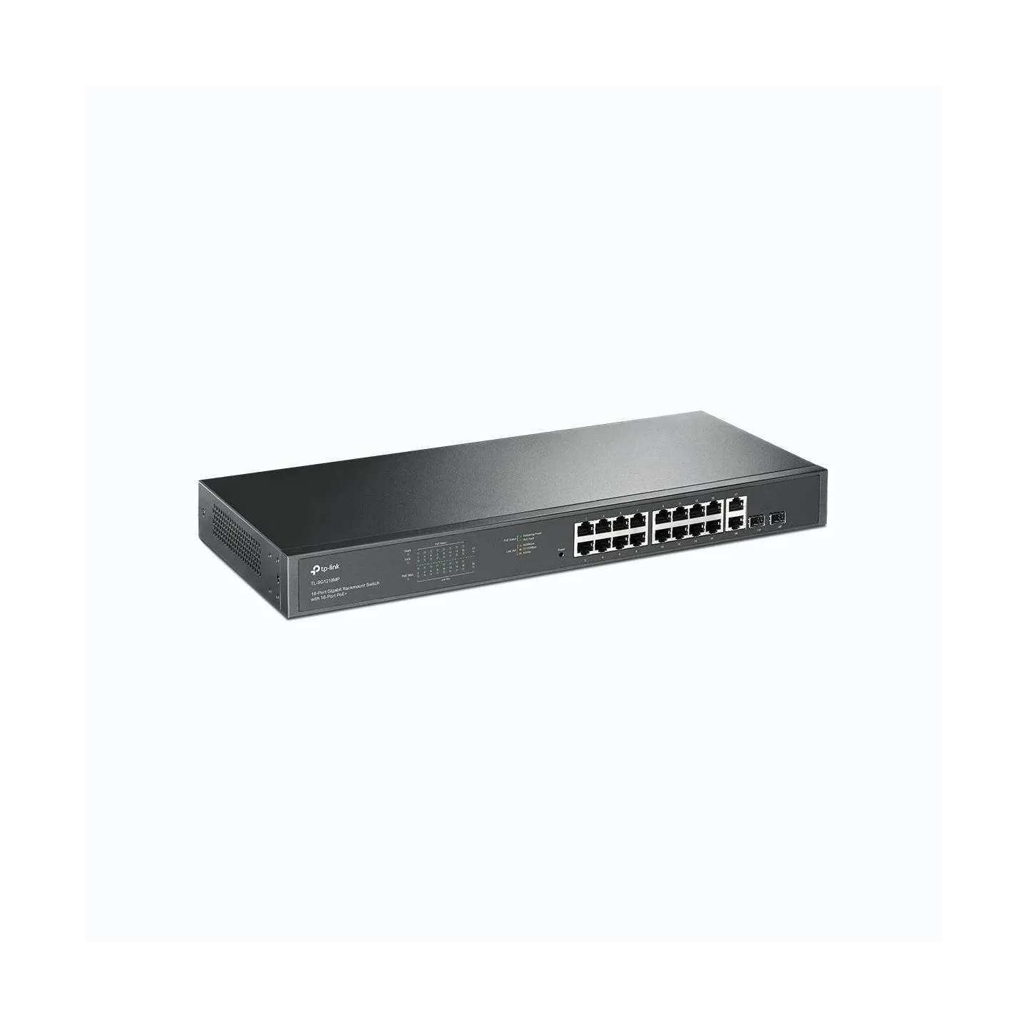 Tp-Link Switch|TP-LINK|TL-SG1218MP|Desktop/pedestal|Rack|16x10Base-T / 100Base-TX / 1000Base-T|PoE+ ports 16|250 Watts|TL-SG1218