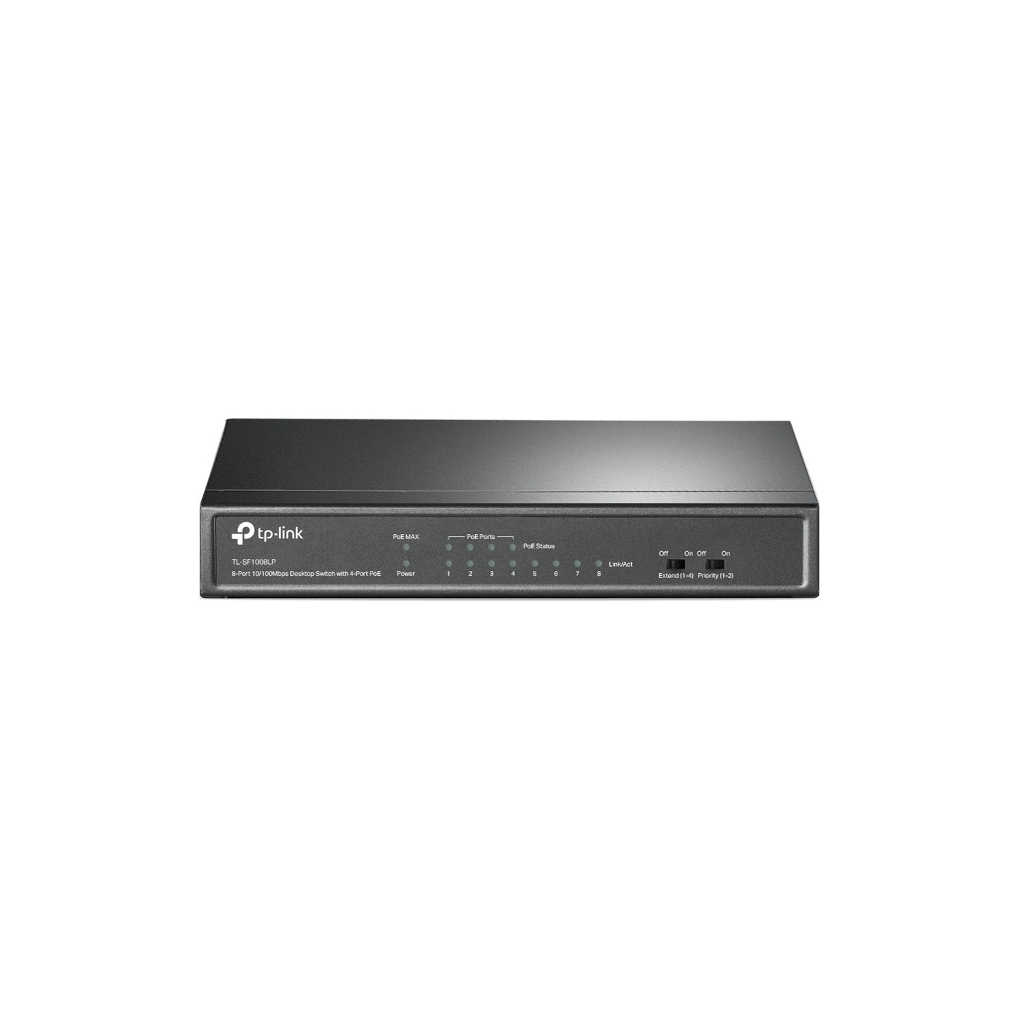 Tp-Link | Switch | TL-SF1008LP | Unmanaged | Desktop | 10/100 Mbps (RJ-45) ports quantity 8 | Power over Ethernet (PoE) ports qu