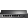Tp-Link Switch|TP-LINK|Desktop/pedestal|8x10Base-T / 100Base-TX|PoE ports 4|TL-SF1008LP