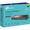 Tp-Link Switch|TP-LINK|Desktop/pedestal|8x10Base-T / 100Base-TX|PoE ports 4|TL-SF1008LP