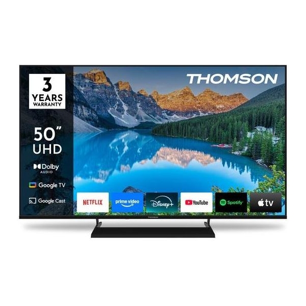 Thomson TV Set|THOMSON|50 "|4K Ultra HD|3840 x 2160 pixels|Flat|16:9|LED|50UG5X15