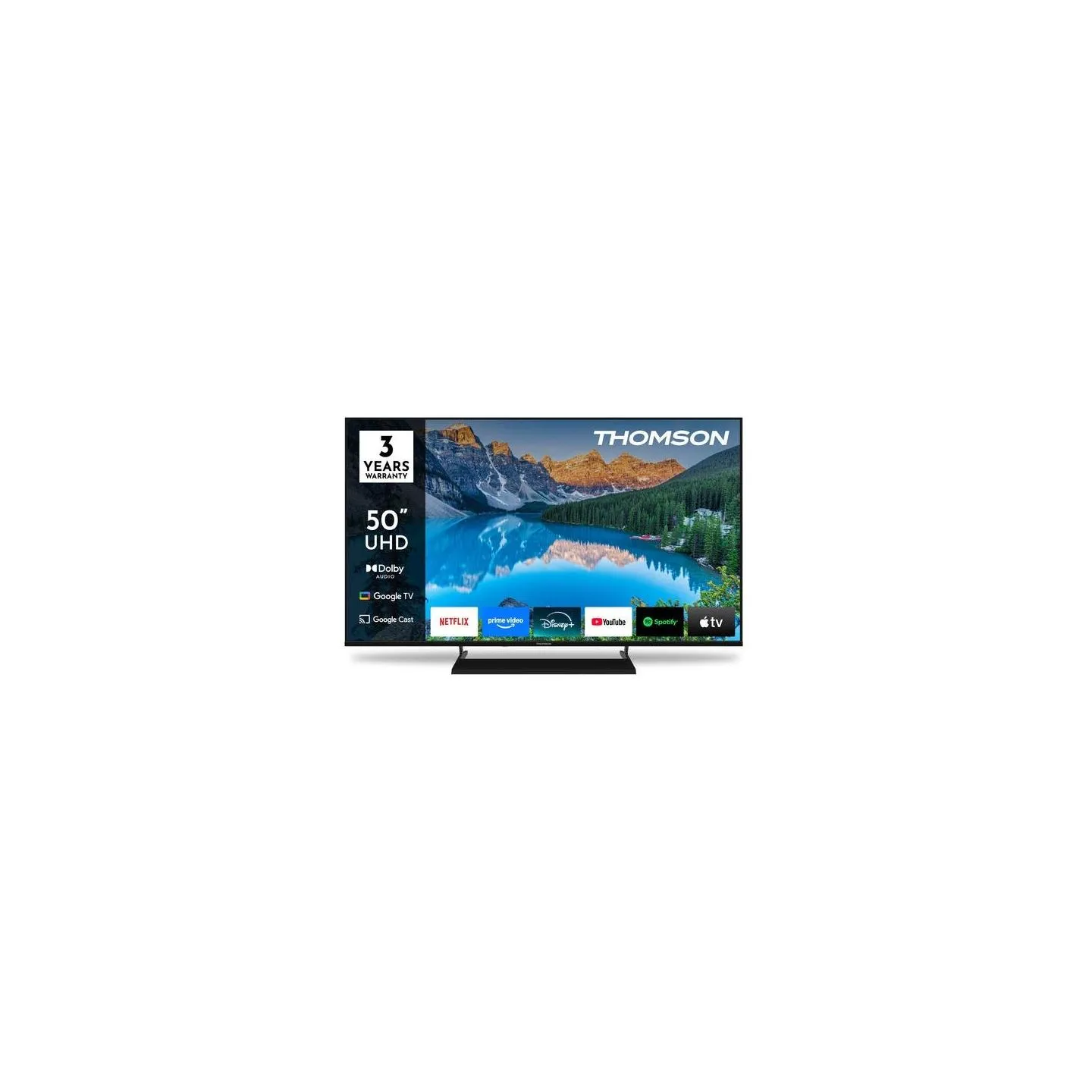 Thomson TV Set|THOMSON|50 "|4K Ultra HD|3840 x 2160 pixels|Flat|16:9|LED|50UG5X15