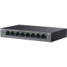 Tp-Link | 8-Port Gigabit Desktop Switch with 8-Port PoE+ | LS108GP | Unmanaged | Desktop
