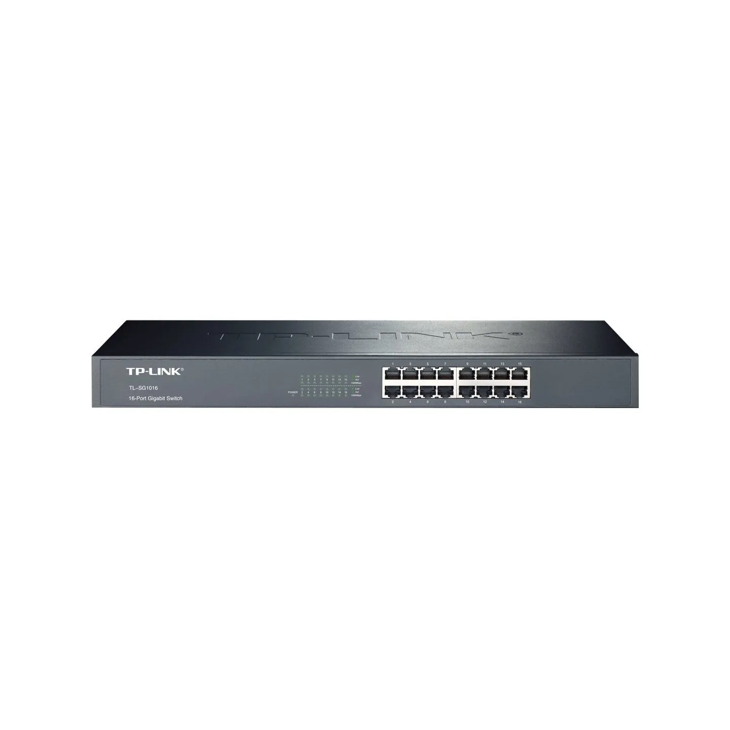 Tp-Link | Switch | TL-SG1016 | Unmanaged | Rackmountable | Gigabit Ethernet (copper) ports quantity 16 | 60 month(s)