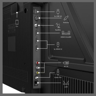 Thomson TV Set|THOMSON|50 "|4K Ultra HD|3840 x 2160 pixels|Flat|16:9|LED|50UG5X15