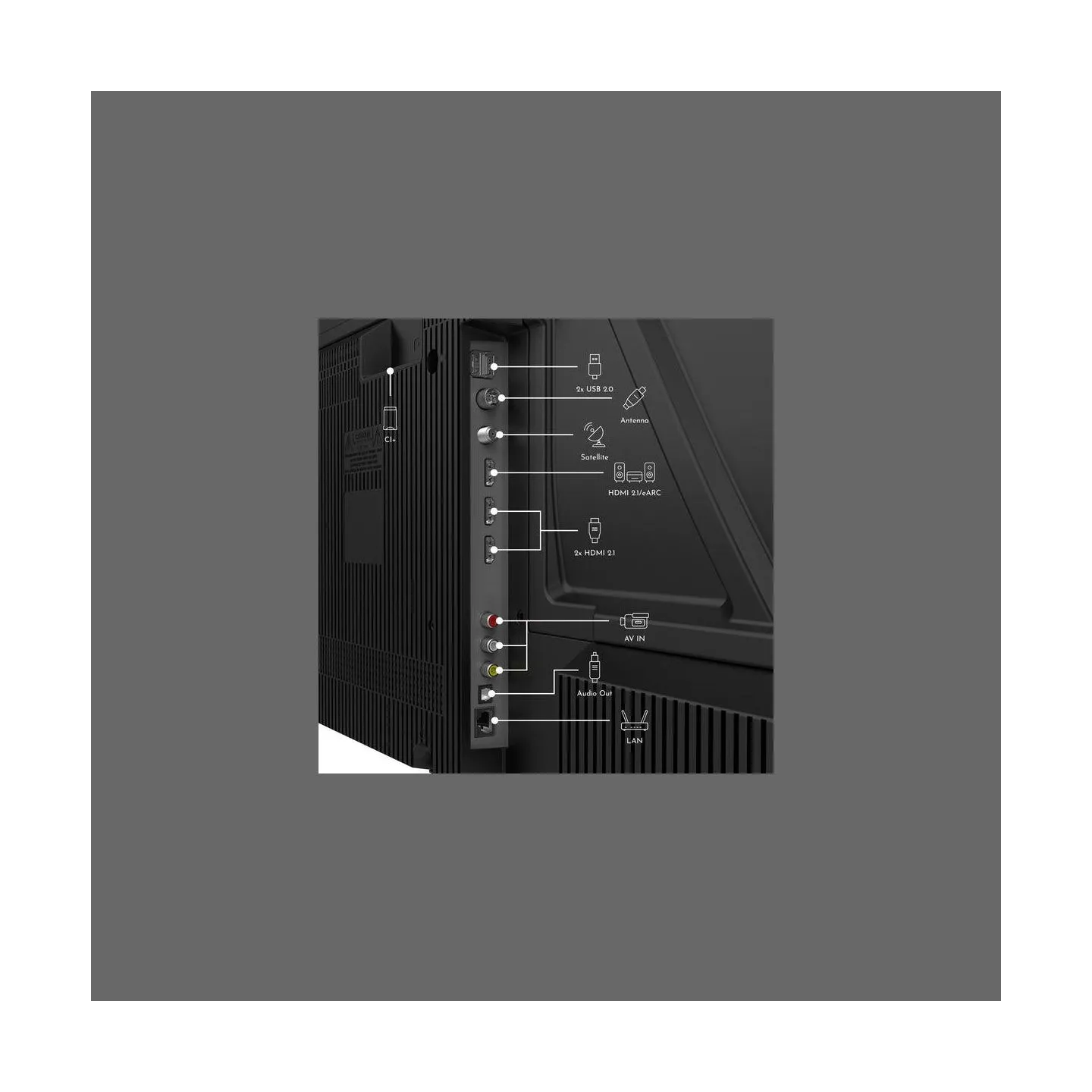 Thomson TV Set|THOMSON|50 "|4K Ultra HD|3840 x 2160 pixels|Flat|16:9|LED|50UG5X15