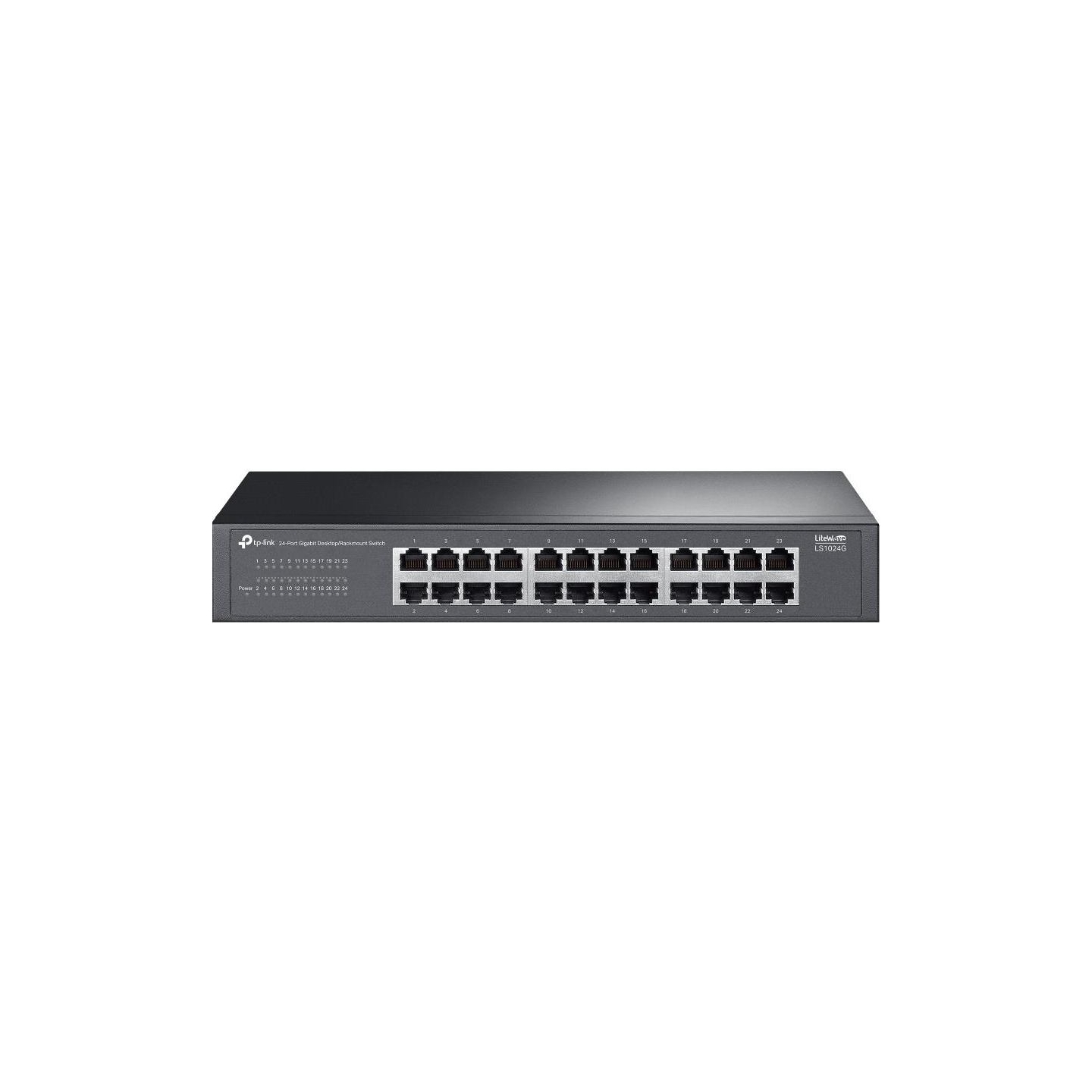Tp-Link LiteWave 24-Port Gigabit Switch PORT: 24× Gigabit RJ45 Ports LS1024G