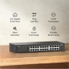 Tp-Link LiteWave 24-Port Gigabit Switch PORT: 24× Gigabit RJ45 Ports LS1024G