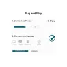 Tp-Link Switch|TP-LINK|Switch type Unmanaged|24xRJ-45 ports|RJ-45 Ports Type Gigabit Ethernet (10/100/1000)|LS1024G