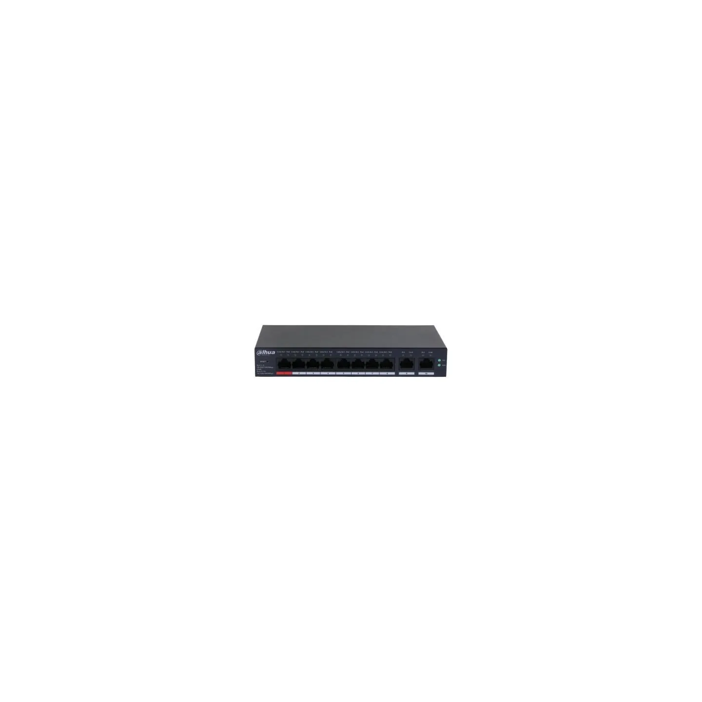 Dahua Switch|DAHUA|CS4010-8GT-110|Type L2|Desktop/pedestal|8x10Base-T / 100Base-TX / 1000Base-T|PoE ports 8|DH-CS4010-8GT-110