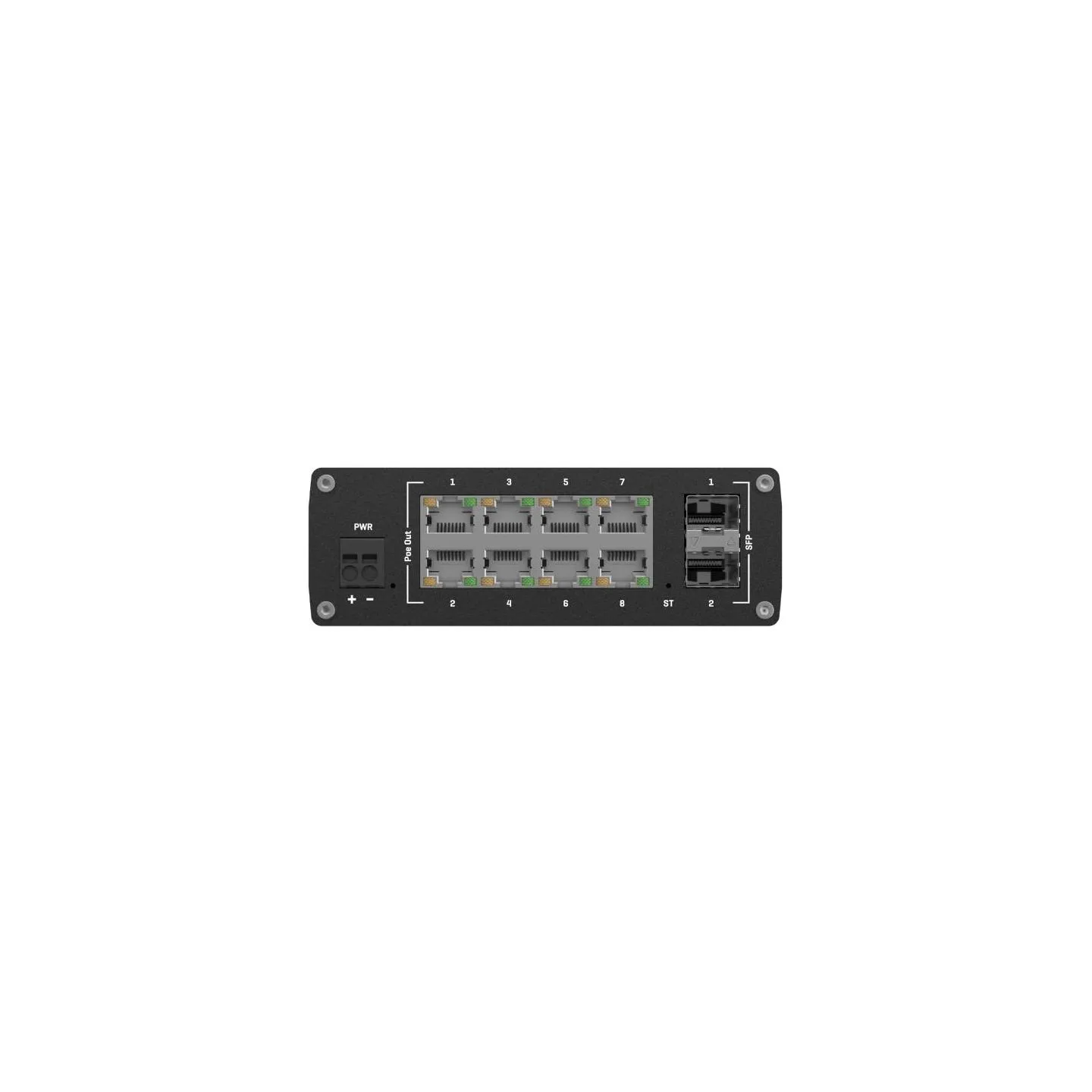 Teltonika Switch|TELTONIKA|TSW202000000|Type L2|PoE+ ports 8|240 Watts|TSW202