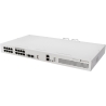 Mikrotik | Cloud Router Switch with RouterOS L5, racmount case | CRS418-8P-8G-2S+RM