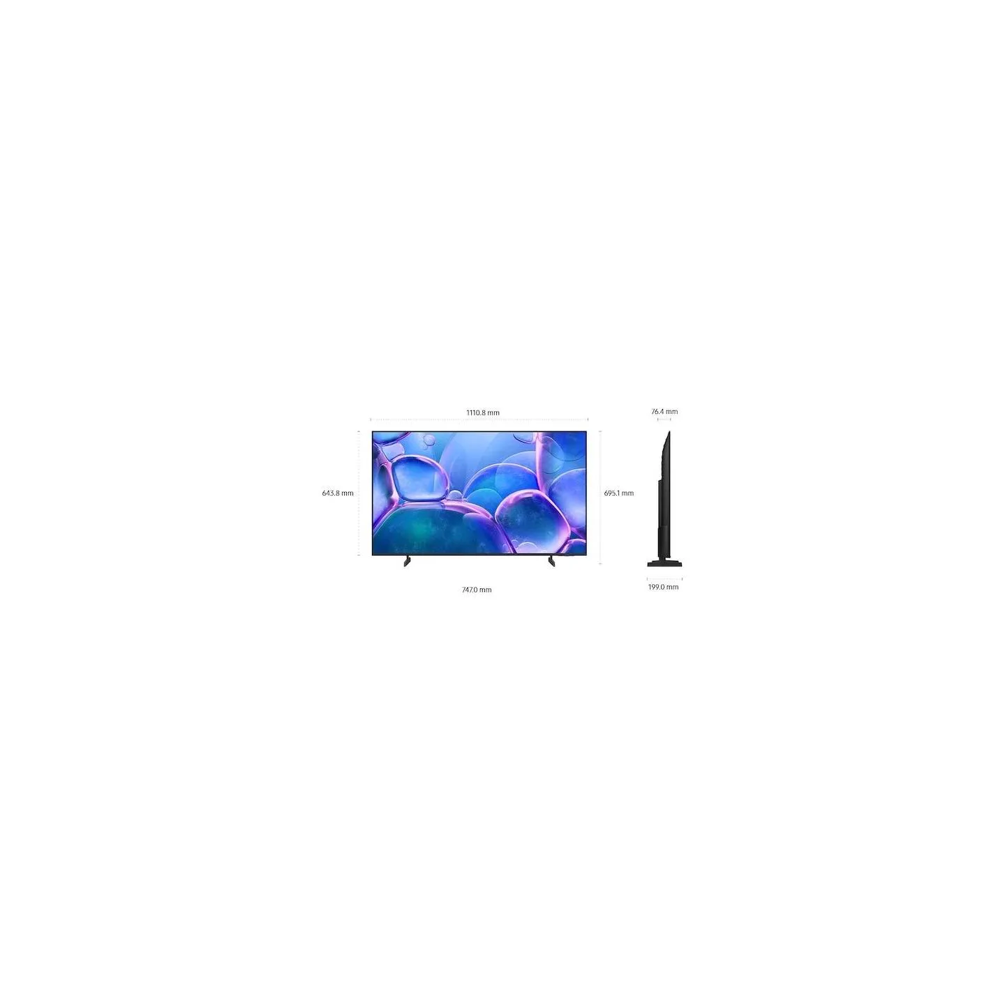 Samsung TV Set|SAMSUNG|50 "|4K Ultra HD|3840 x 2160 pixels|Flat|16:9|LED|UE50U7022FKXXH