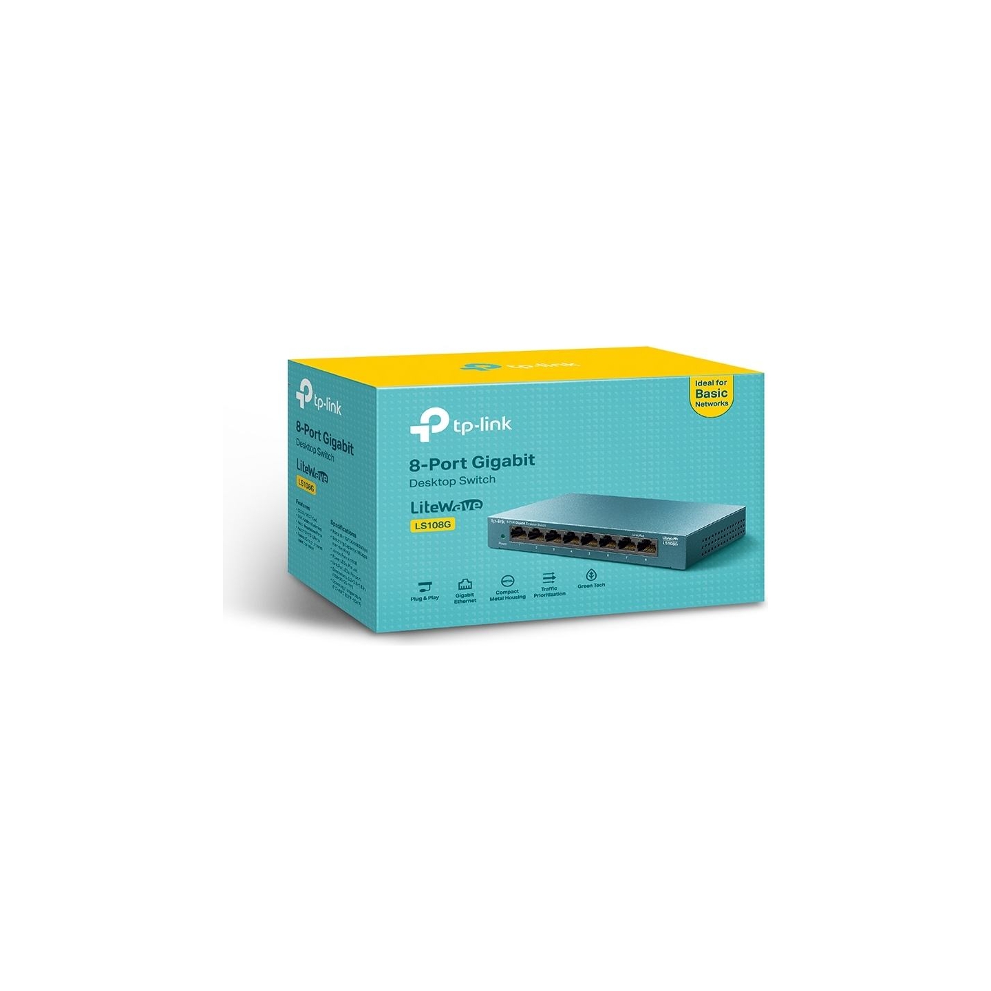 Tp-Link LiteWave 8-Port Gigabit Desktop