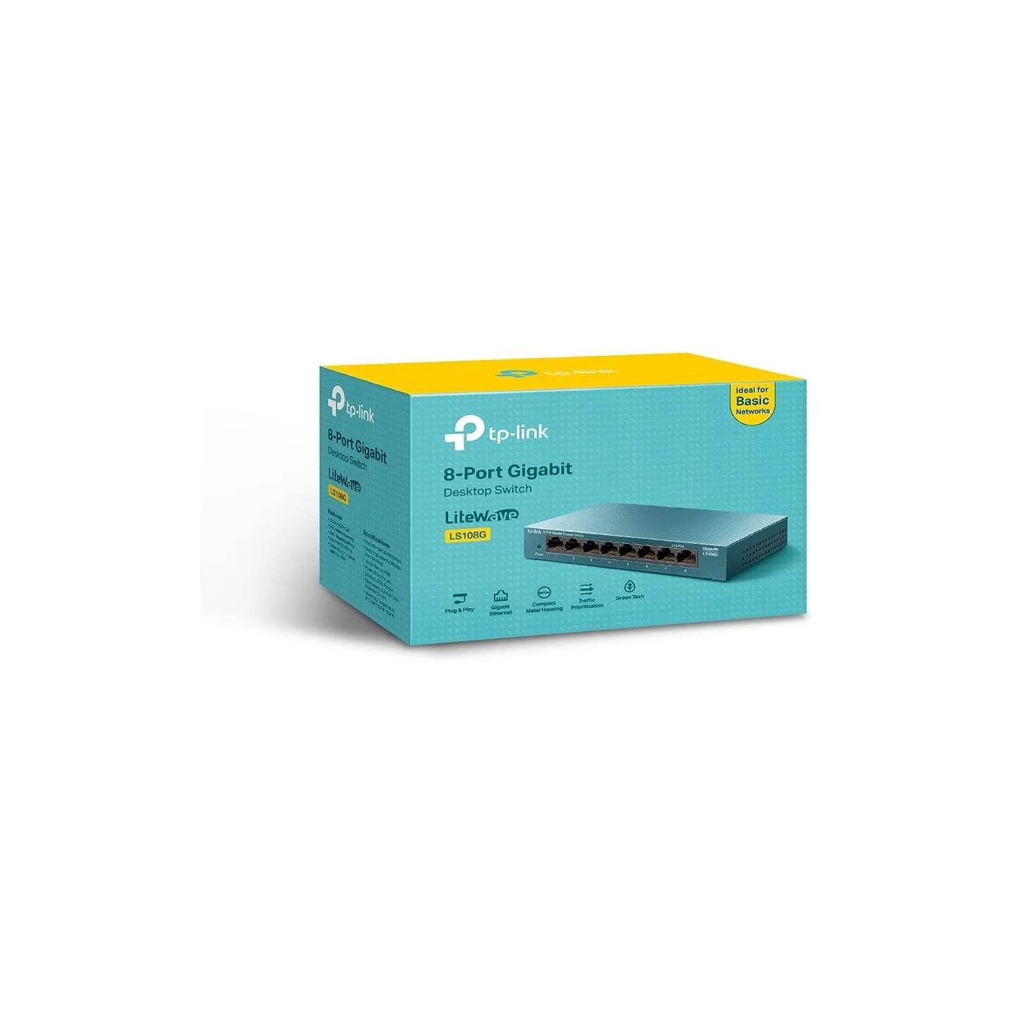 Tp-Link LiteWave 8-Port Gigabit Desktop