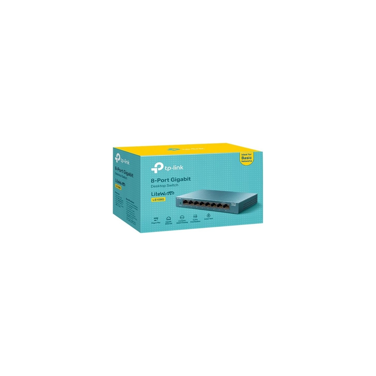 Tp-Link LiteWave 8-Port Gigabit Desktop