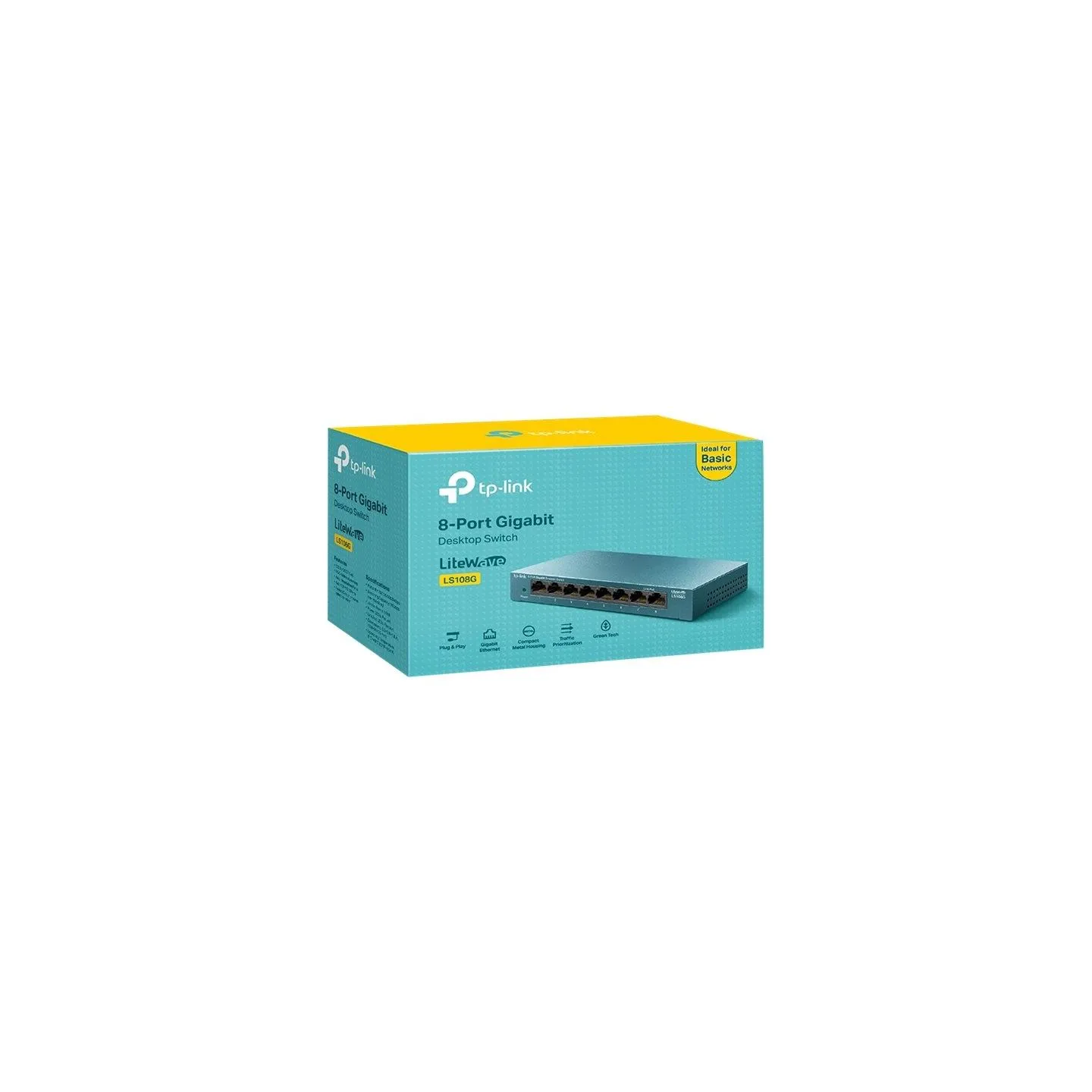 Tp-Link LiteWave 8-Port Gigabit Desktop