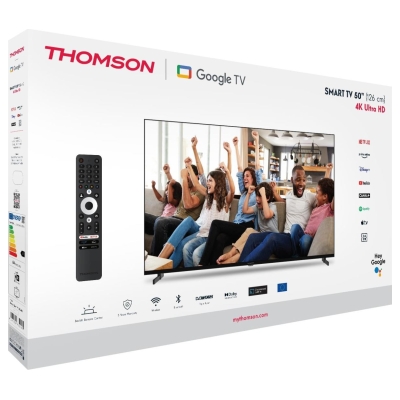 Thomson TV Set|THOMSON|50 "|4K Ultra HD|3840 x 2160 pixels|Flat|16:9|LCD|50UG4S14