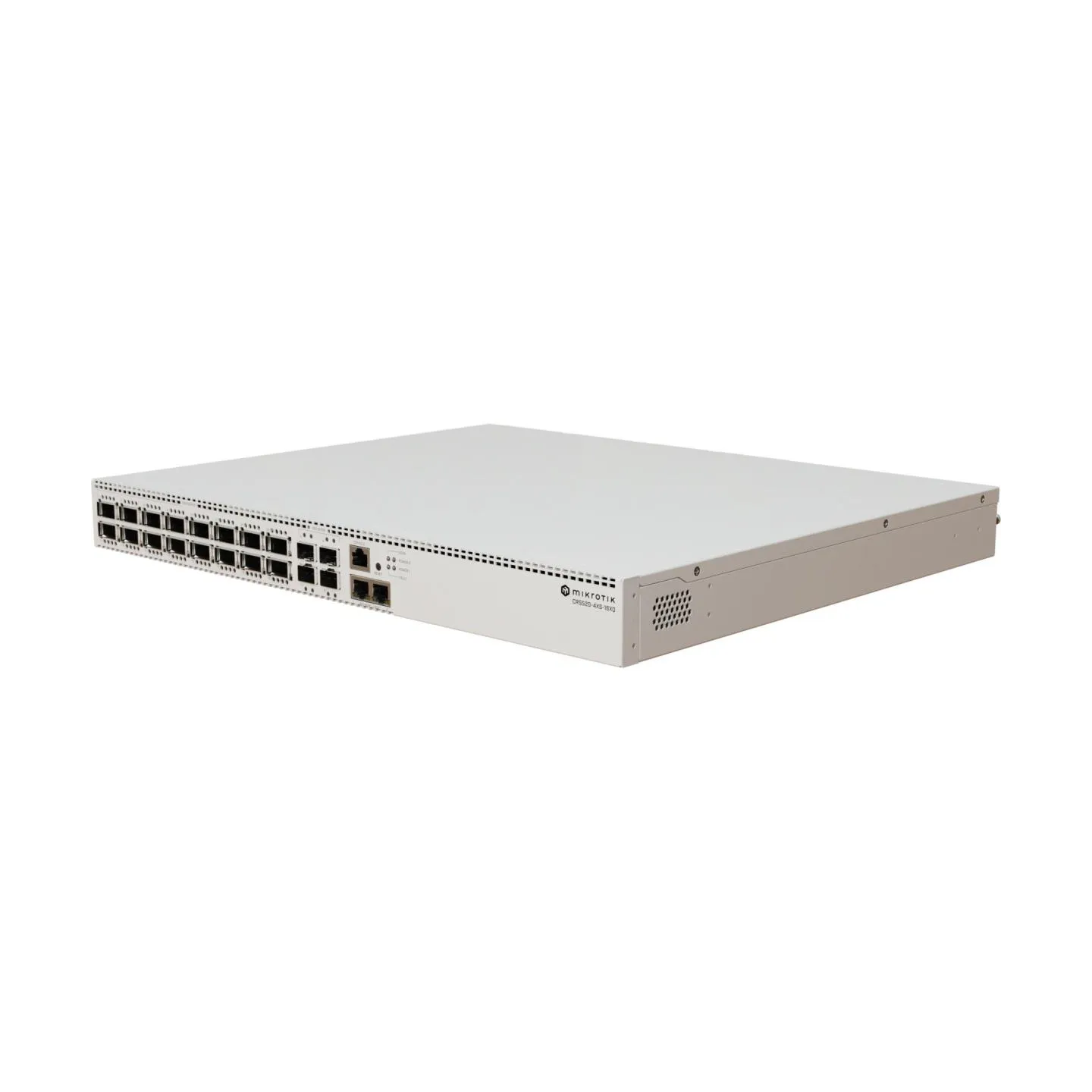 Mikrotik Switch|MIKROTIK|CRS520-4XS-16XQ-RM|Desktop/pedestal|16xQSFP28|4xSFP28|1xConsole|CRS520-4XS-16XQ-RM