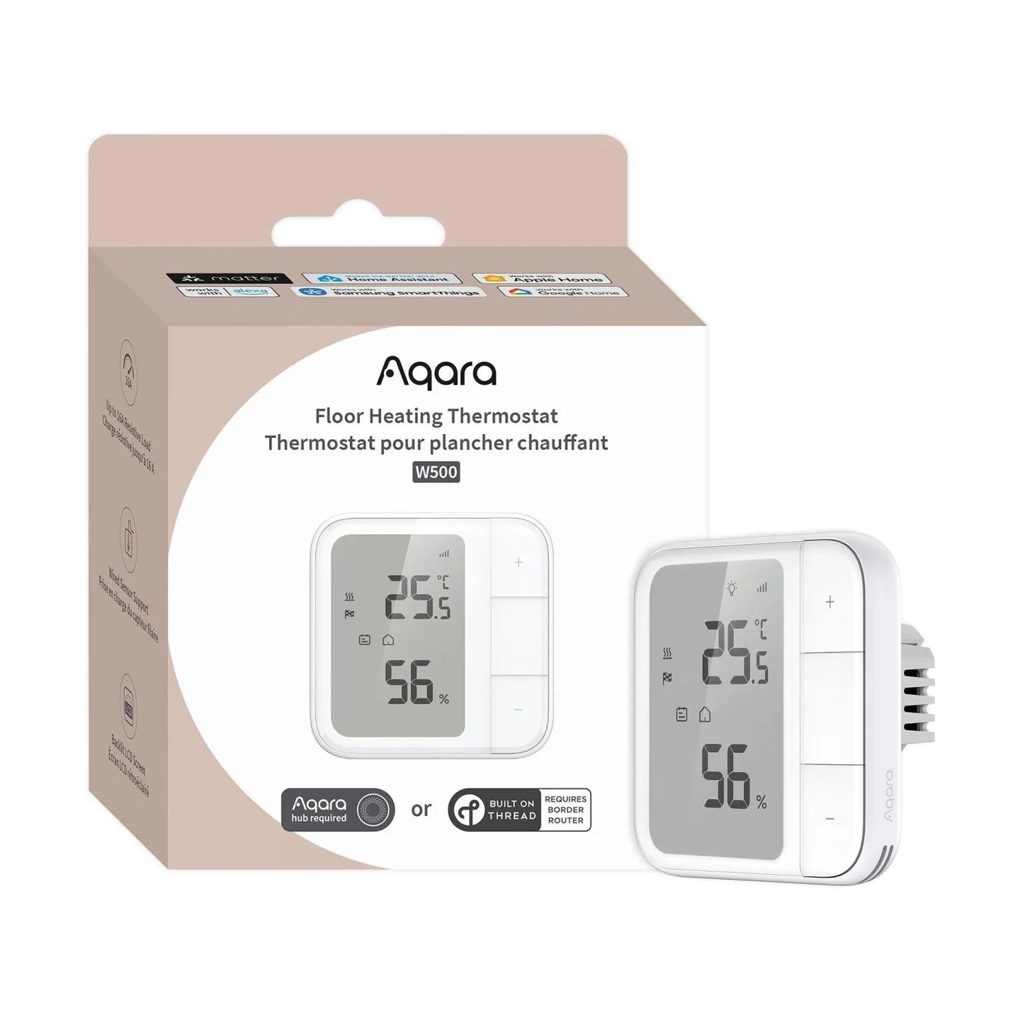 Aqara SMART HOME FLOOR THERMOSTAT/W500 UT-A01D AQARA