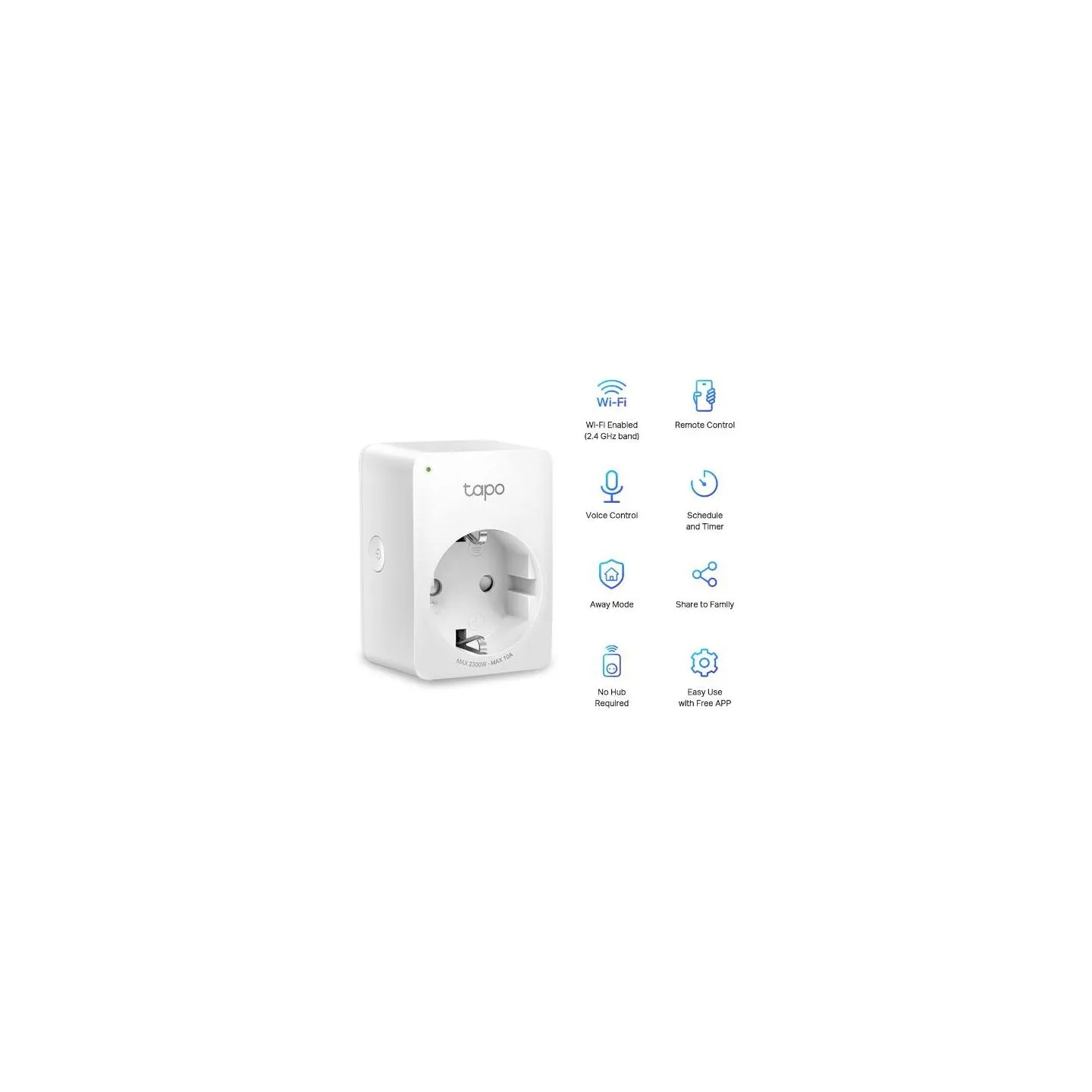 Tp-Link SMART HOME WIFI SMART PLUG/TAPO P100(1-PACK) TP-LINK