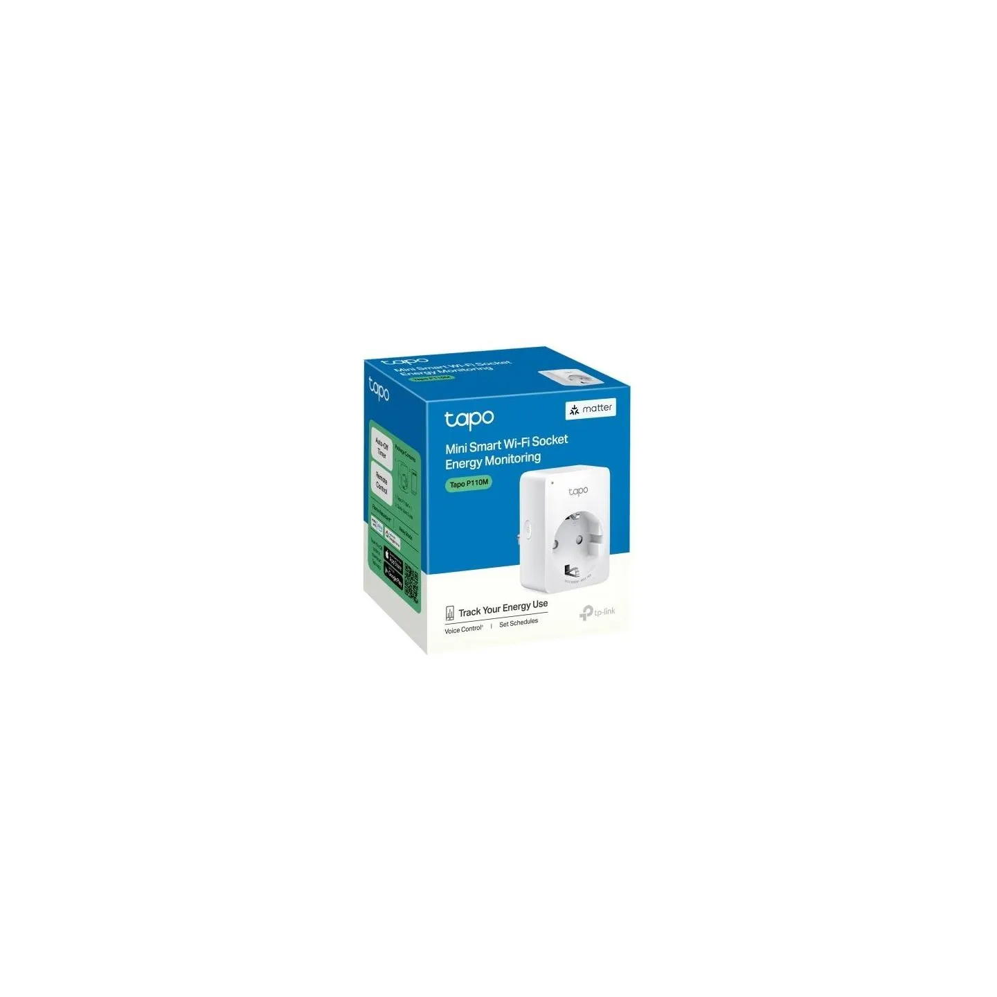 Tp-Link | Mini Smart Wi-Fi Plug, Energy Monitoring | Tapo P110M