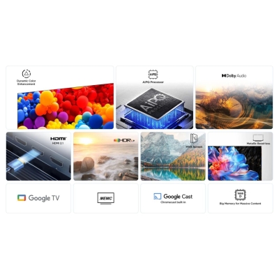 TCL TV Set|TCL|55 "|4K Ultra HD|3840 x 2160 pixels|Flat|16:9|LED|55P69K