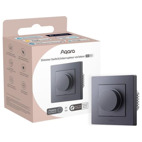 Aqara SMART HOME DIMMER SWITCH H2/GRAY KD-R01D-G AQARA