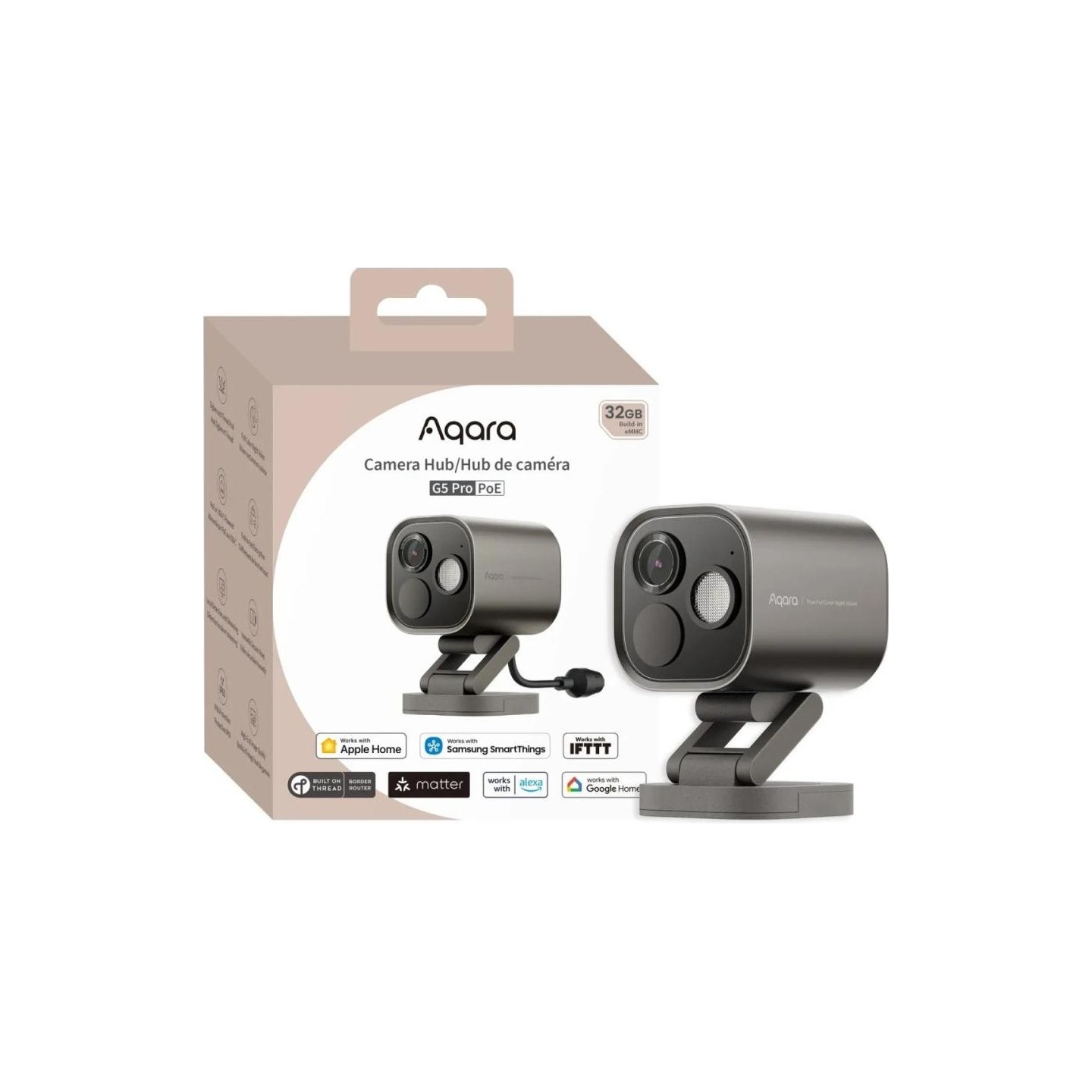 Aqara SMART HOME G5 PRO POE CAMERA/HUB GRAY CH-C03D-G AQARA