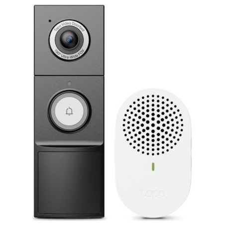 Tp-Link | Video Doorbell Camera | Tapo D235 | 5 MP | 1.18mm/F1.8 | IP66 | H.264 | Micro SD, Max. 512